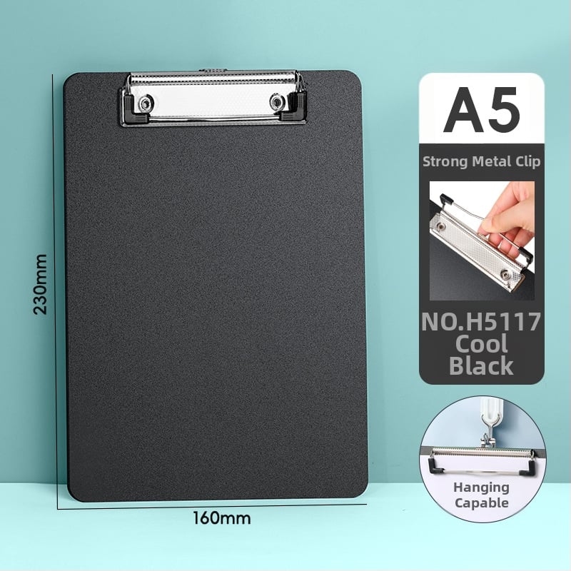 Plasztikus lemezcsipesz A4 dokumentumokhoz, lemez vastagsága 3 mm, méretek 235×315 mm, függő irattartó