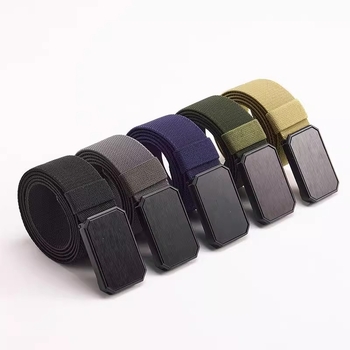 Muški kaiš od PU kože s magnetskom kopčom od legure, širina 2-4 cm, elektroplating završna obrada