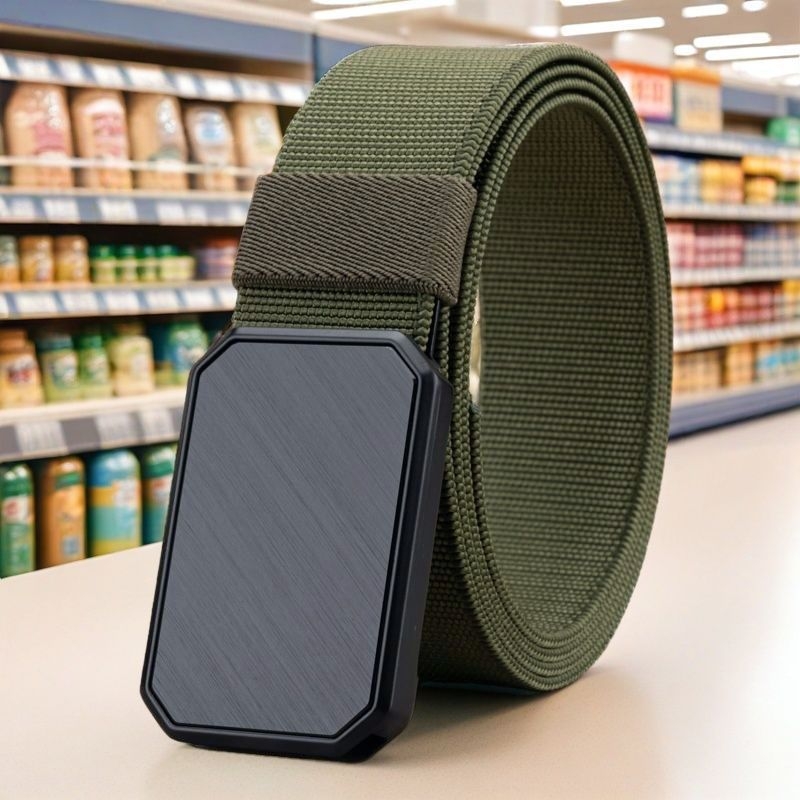 Muški kaiš od PU kože s magnetskom kopčom od legure, širina 2-4 cm, elektroplating završna obrada