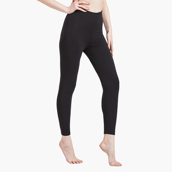 Unisex termo hlače s punjenjem od svile, visoki pojas, bezšivne, ekstra debele 401-500 g/m2