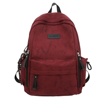Najlon ruksak, 20–35 L, unisex, kompatibilan s 15-inčnim prijenosnikom, gradski minimalistički stil, proljeće 2025