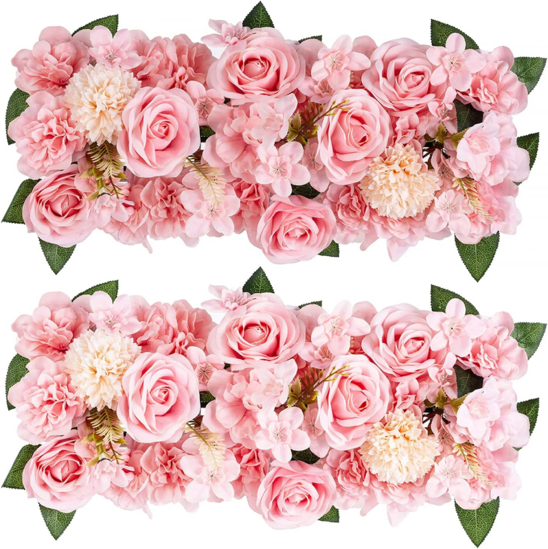 Esküvői virágok ívhez készlet (két darab) — Anyag: erősített Oxford szövet; Csomagolás: karton; Alkalmas esküvőkre; Személyre szabható feldolgozás: Igen; Licencelt magáncímke: Igen.