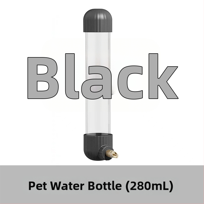 Dispenser automat de apă pentru papagal, din acrilic; recipient tip seringă; brand Demon pet; personalizabil pentru comenzi mari