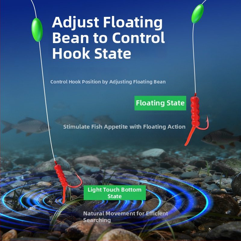 Sada línií pre kaprový rybolov, jesenná-zimná sezóna, PE materiál