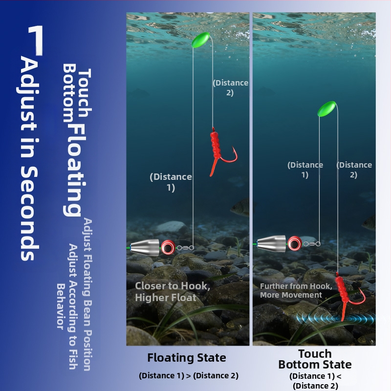 Sada línií pre kaprový rybolov, jesenná-zimná sezóna, PE materiál