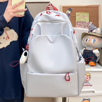 Školski ruksak - najlon, vodootporan, unisex, kapacitet 20-35 L, pogodan za 15-inčni prijenosnik, mladenački kampus stil