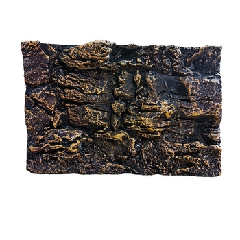 3D PU akvárium háttérpanel – sziklafal táj, PU anyag, akváriumi dekoráció