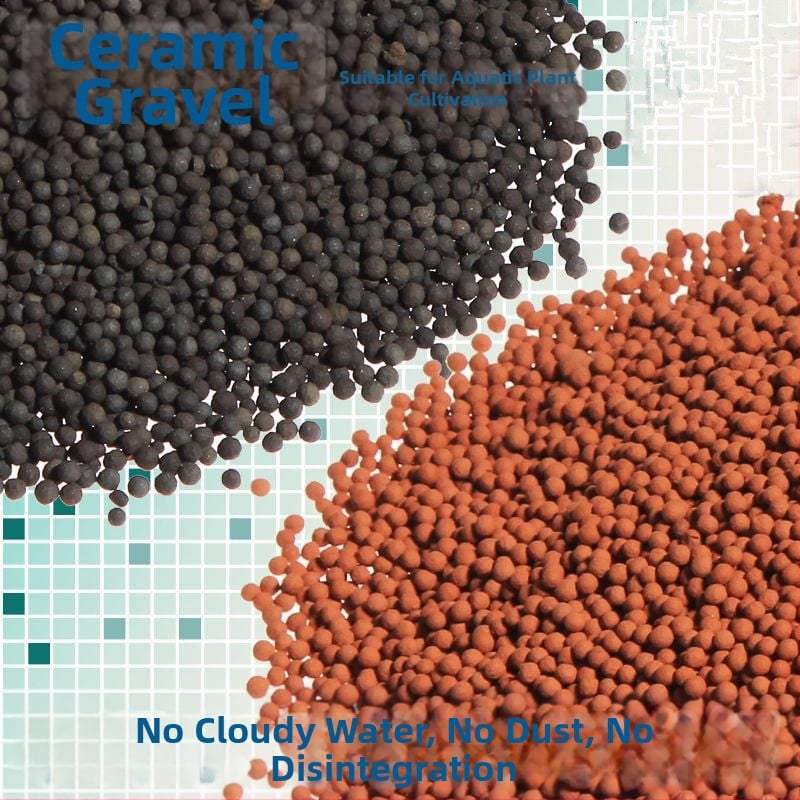 Nisip ceramsit pentru substrat de acvariu și amenajări peisagistice