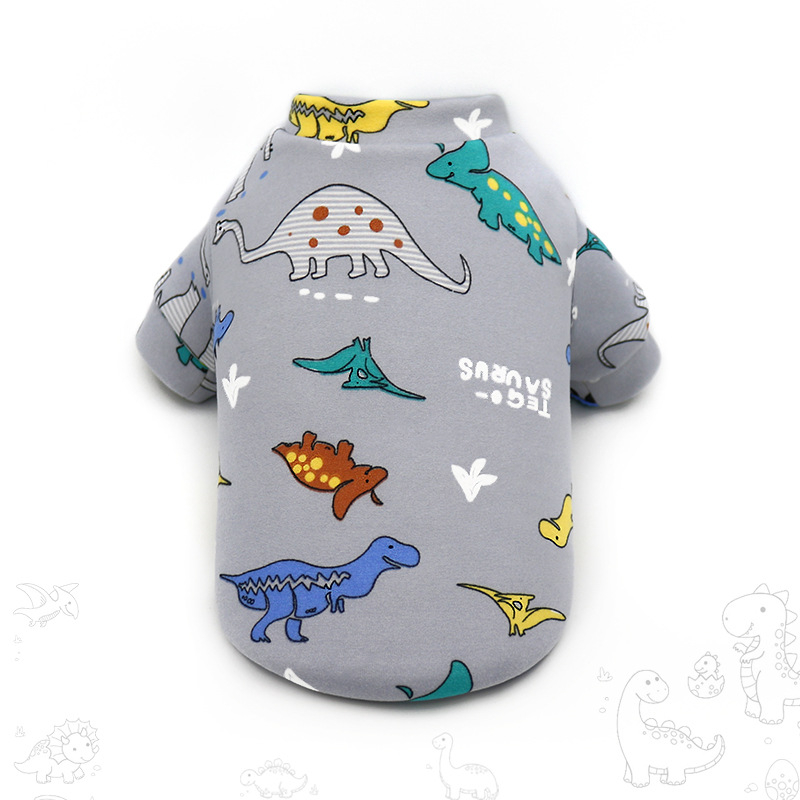 Poohlo kisállat ruházat – nyomtatott őszi-téli ruházat fleece bélésével, kis testű kutyáknak és macskáknak; Márka: Poohlo; Kategória: Kisállat ruházat; Anyag: Egyéb; Nem: Univerzális