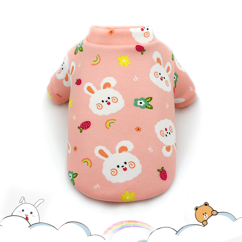 Poohlo kisállat ruházat – nyomtatott őszi-téli ruházat fleece bélésével, kis testű kutyáknak és macskáknak; Márka: Poohlo; Kategória: Kisállat ruházat; Anyag: Egyéb; Nem: Univerzális