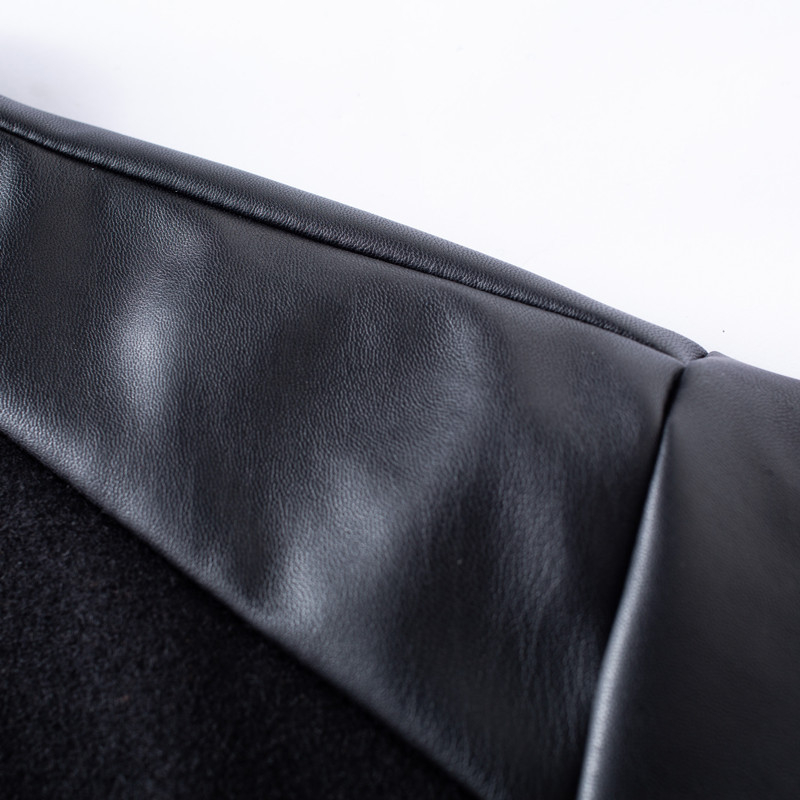 Férfi hip-hop stílusú kabát álló gallérral, egyrendű gombolással, poliészter-keverék anyag (70% poliészter), bélés poliészter