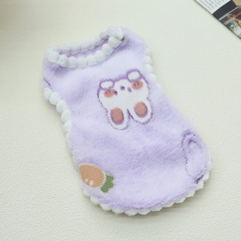 Gyapjúból készült háziállat mellény, hercegnő stílus, kutyáknak és macskáknak