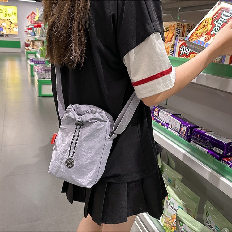 Najlon sport torba, prozračna, podstava od poliestera, unisex, za vanjske sportove, gradski minimalistički stil