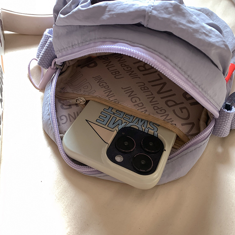 Najlon sport torba, prozračna, podstava od poliestera, unisex, za vanjske sportove, gradski minimalistički stil