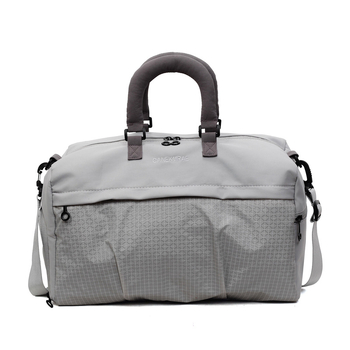 Lagano višenamjenska crossbody torba za putovanje od Oxford tkanine, karirani uzorak, prozračna, vodootporna, otporna na habanje, odjeljak za suho/mokra, podstava poliester