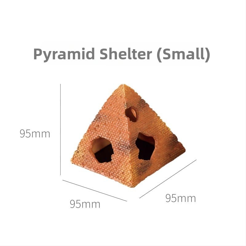 Kőhatású rejtekhely kapaszkodó háziállatok számára – teráriumi dekoráció gyantából, stílus: kő, cél: rejtek és ellazulás, súly 0,4 kg, csomagolás 24 darab