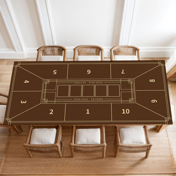 Покривка за маса от диатомова глина, правоъгълна, антихлъзгаща, термоизолация, геометричен модел, китайски стил