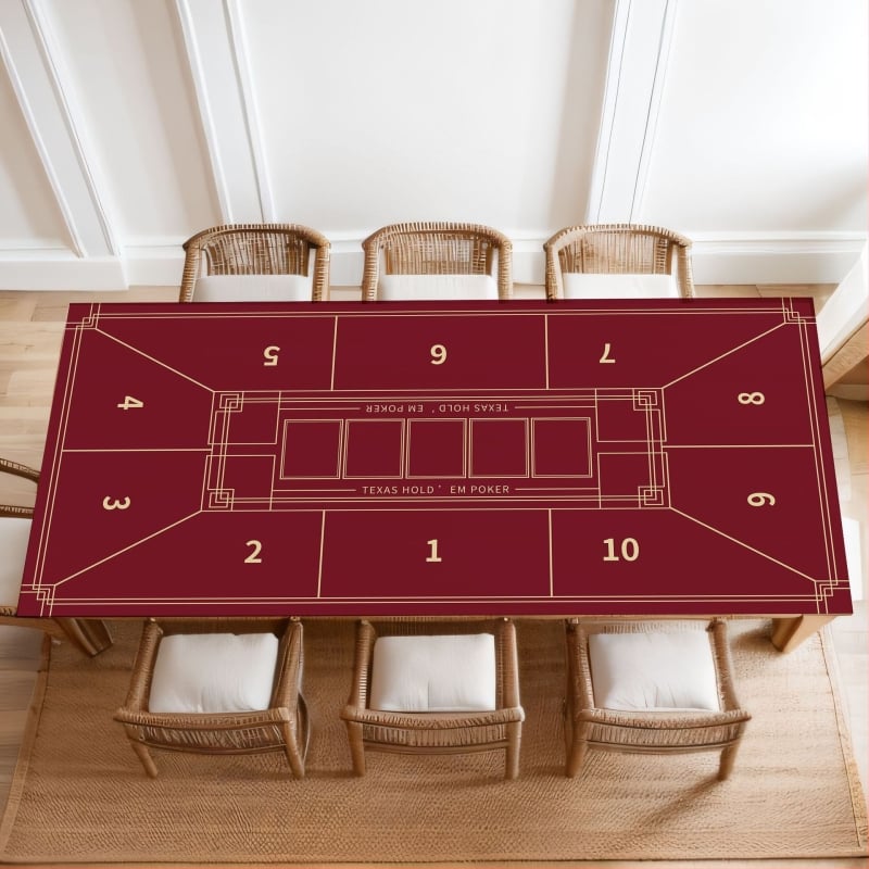 Покривка за маса от диатомова глина, правоъгълна, антихлъзгаща, термоизолация, геометричен модел, китайски стил