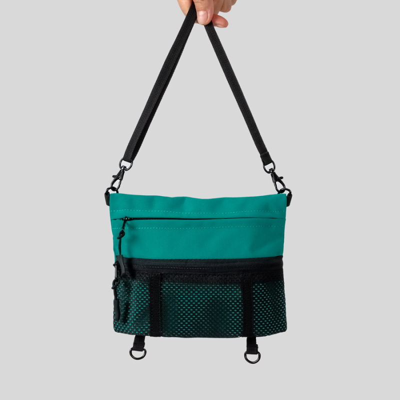 Crossbody torba za outdoor sportove, izuzetno lagana, najlon, podstava od poliestera, unisex, dizajn usklađen s bojama