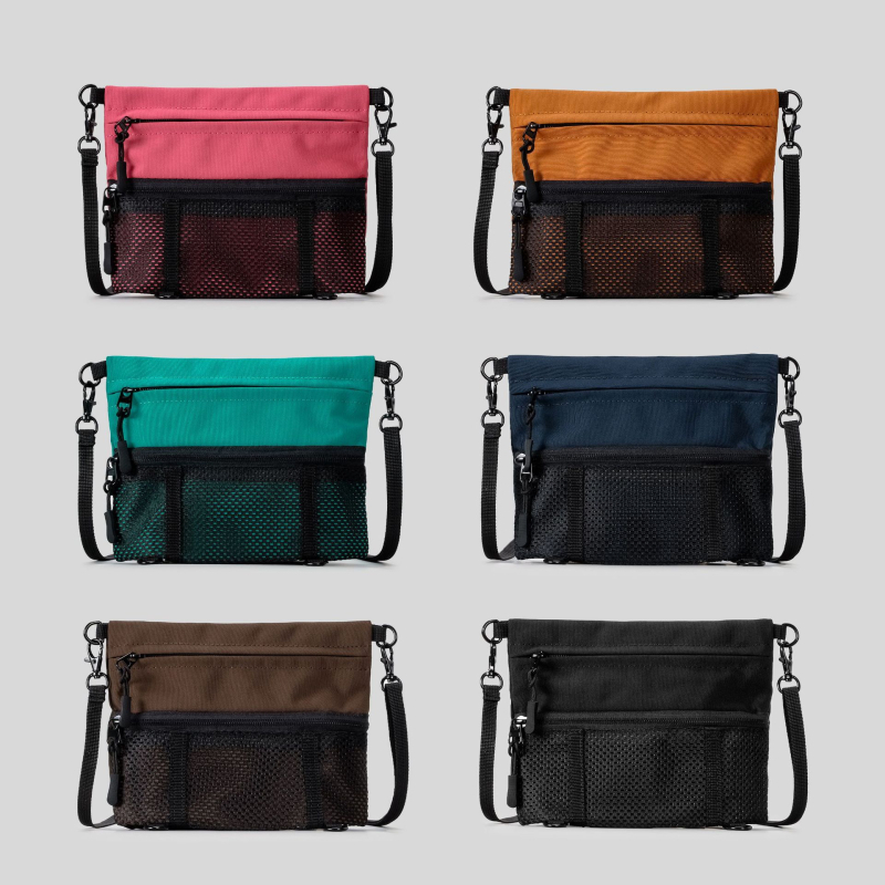 Crossbody torba za outdoor sportove, izuzetno lagana, najlon, podstava od poliestera, unisex, dizajn usklađen s bojama