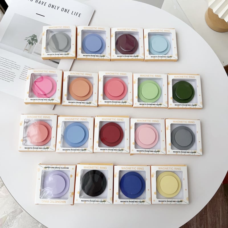 Autós telefontartó MagSafe gyűrűvel (univerzális, műanyag, MagSafe)