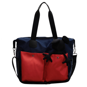 Unisex putna torba od najlona, 20–35L, prozračna i otporna na habanje, gradski minimalistički stil, za slobodno vrijeme putovanja
