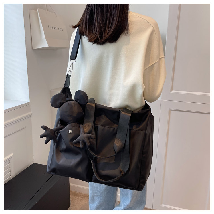 Unisex putna torba od najlona, 20–35L, prozračna i otporna na habanje, gradski minimalistički stil, za slobodno vrijeme putovanja