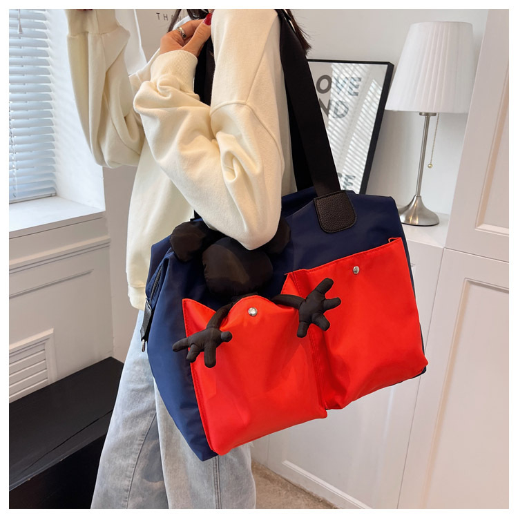 Unisex putna torba od najlona, 20–35L, prozračna i otporna na habanje, gradski minimalistički stil, za slobodno vrijeme putovanja