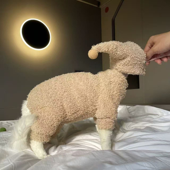 Rila aranyos téli négylábú háziállat ruha – poliészter-pamut