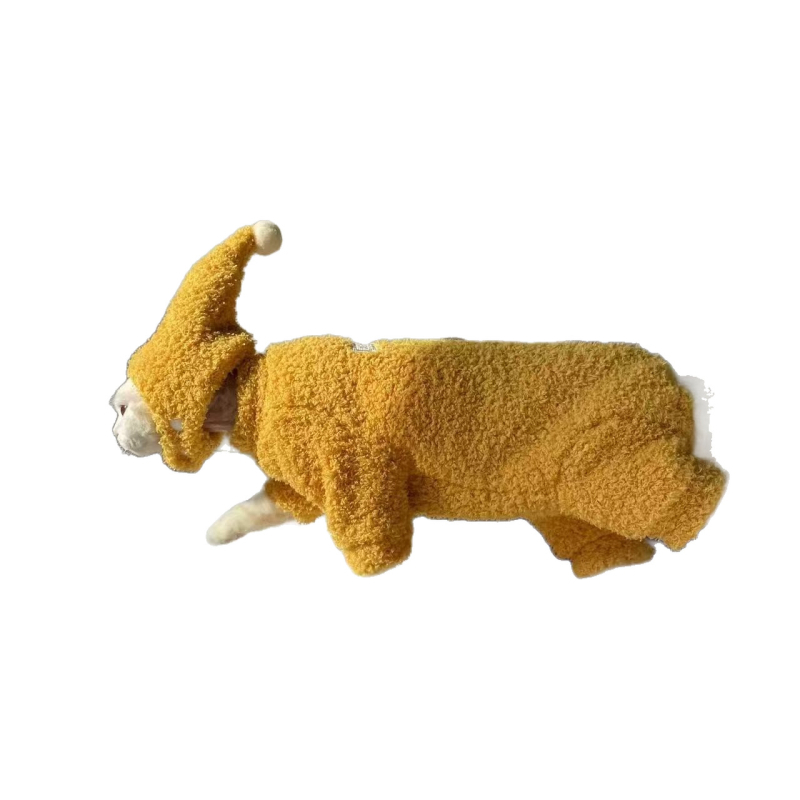 Rila aranyos téli négylábú háziállat ruha – poliészter-pamut