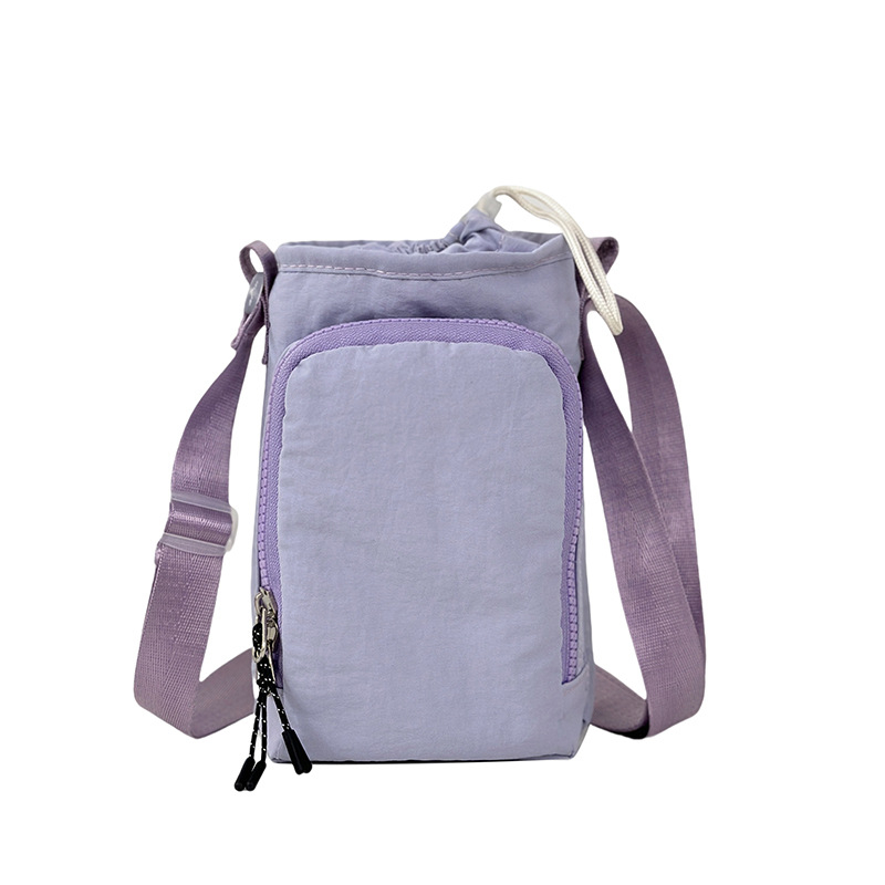 Nylon sportska sling torba, sklopiva, za vanjske sportove, gradski minimalistički stil
