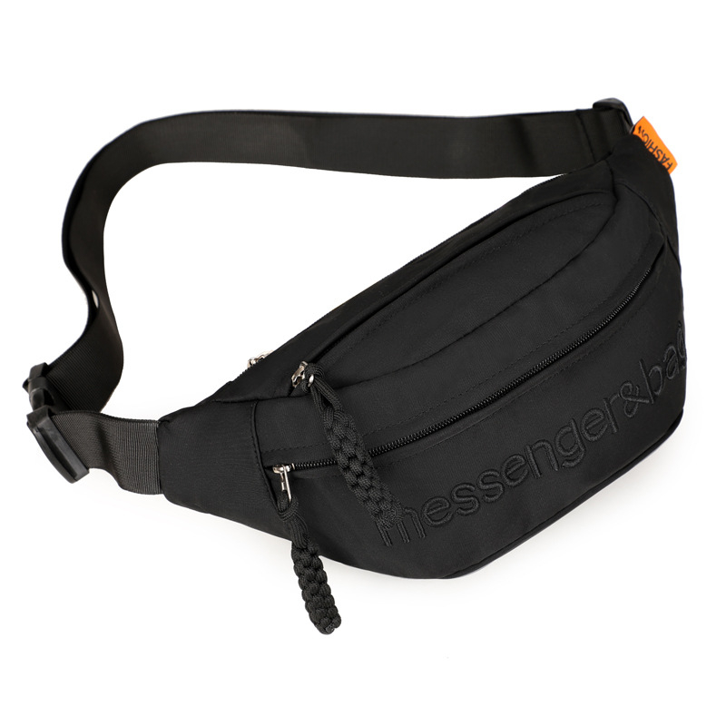 Unisex sportska crossbody torba za biciklizam, vanjski sportovi, ulični stil, materijal Dole pamuk-kombinirana tkanina, prozračna, antibakterijska, otporna