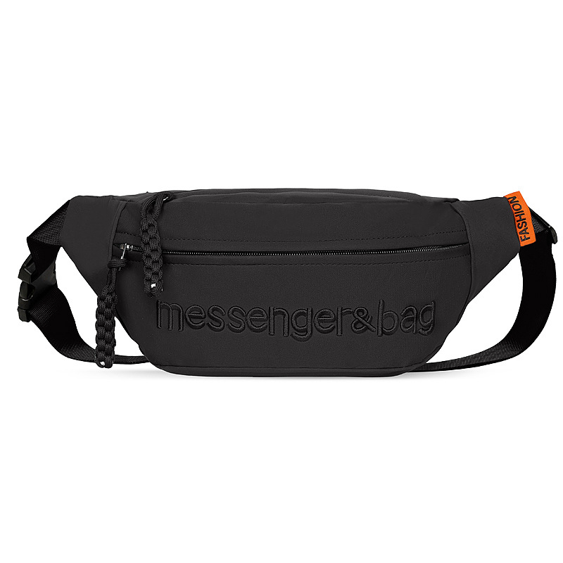 Unisex sportska crossbody torba za biciklizam, vanjski sportovi, ulični stil, materijal Dole pamuk-kombinirana tkanina, prozračna, antibakterijska, otporna