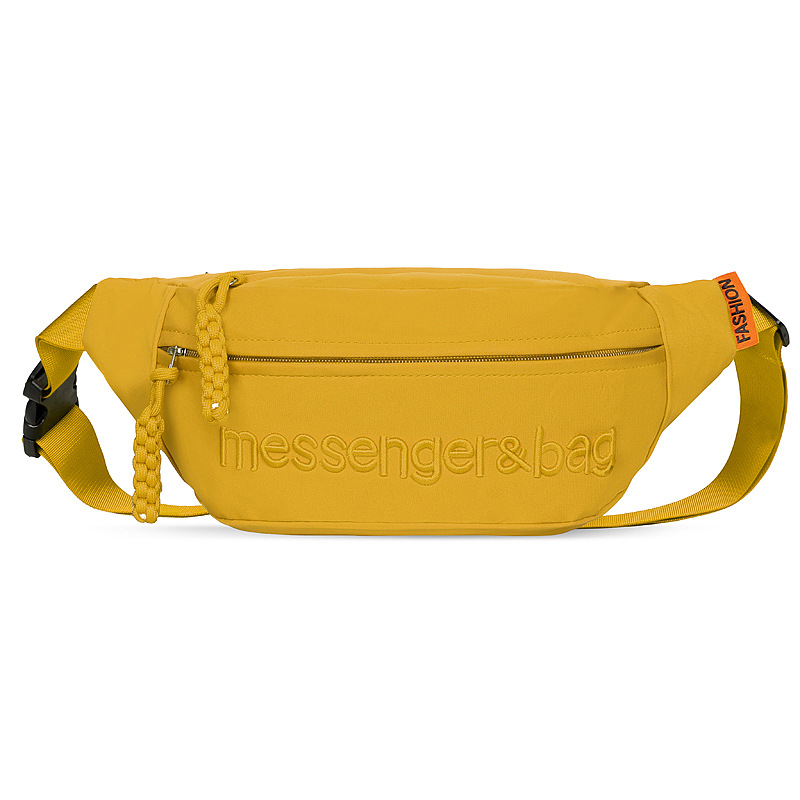 Unisex sportska crossbody torba za biciklizam, vanjski sportovi, ulični stil, materijal Dole pamuk-kombinirana tkanina, prozračna, antibakterijska, otporna