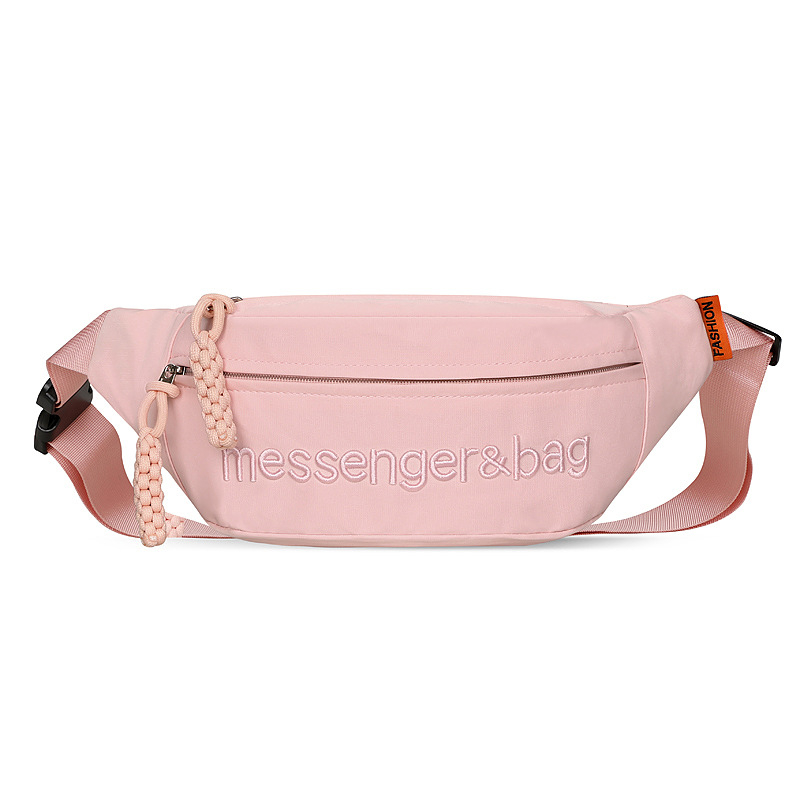 Unisex sportska crossbody torba za biciklizam, vanjski sportovi, ulični stil, materijal Dole pamuk-kombinirana tkanina, prozračna, antibakterijska, otporna