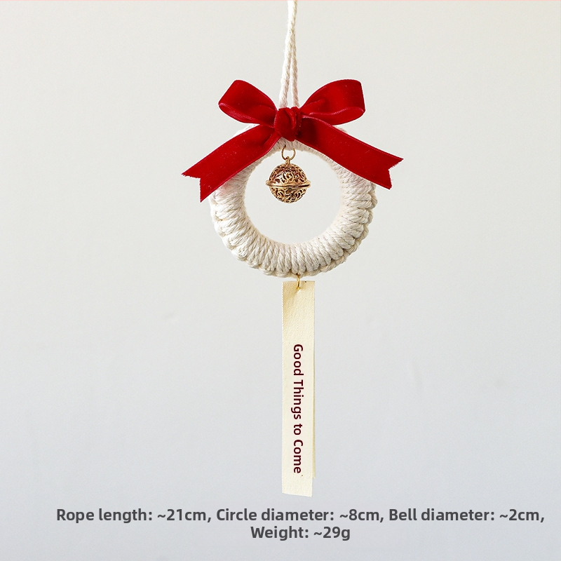Nuchi ornament de Anul Nou cu clopoțel, caracter de binecuvântare și motiv zodiacal, pandant mini suspendat pentru Festivalul de primăvară