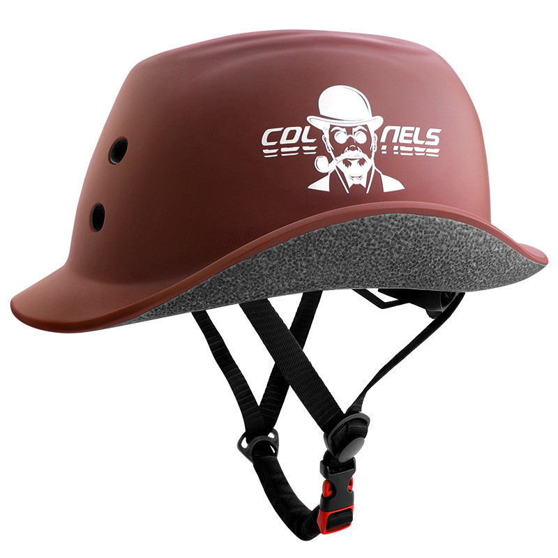 Велосипедна каска, полусферична форма, EPS материал, унисекс, с лого отпечатано, за велосипед