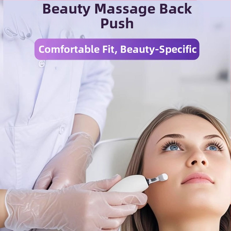 Mănuși de masaj de unică folosință din PVC, anti-alunecare, design transparent, grosime până la 0.05 mm, model Yingke