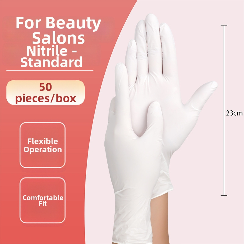 Mănuși de masaj de unică folosință din PVC, anti-alunecare, design transparent, grosime până la 0.05 mm, model Yingke