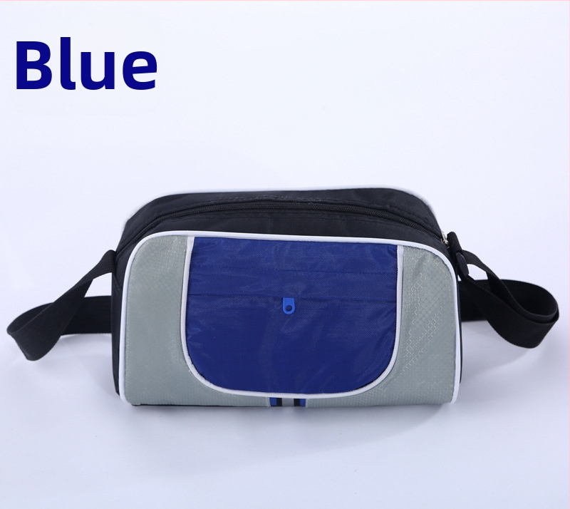 Unisex torba preko ramena od Oxford platna za putovanja, s otisnutim logom, kapacitet ispod 20L, unutarnja podstava od poliester, jednostavan jednobojni dizajn, gradska jednostavnost
