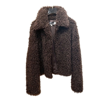 Ženska fleece jakna, udoban slobodan kroj, debeli materijal, dugi rukavi, zatvarač na zip