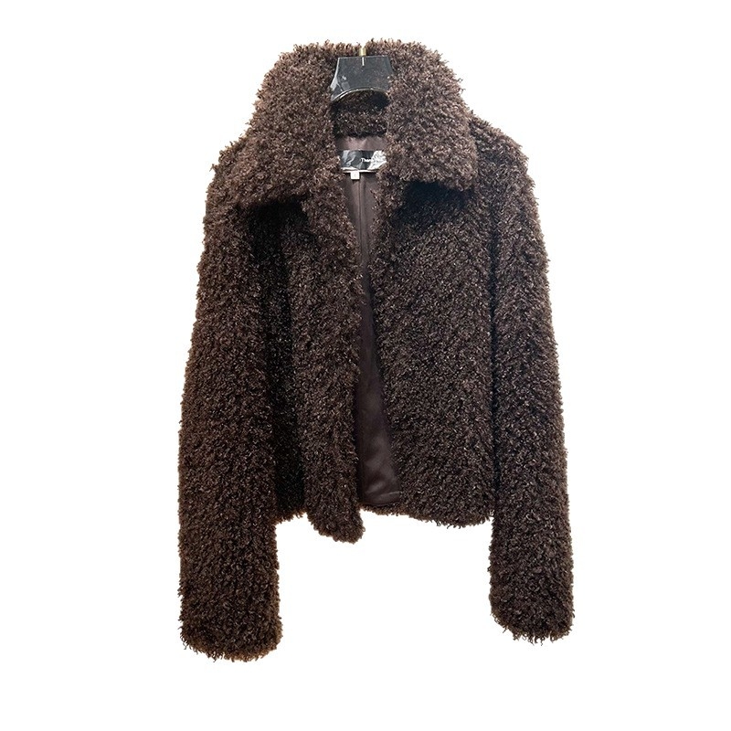 Ženska fleece jakna, udoban slobodan kroj, debeli materijal, dugi rukavi, zatvarač na zip