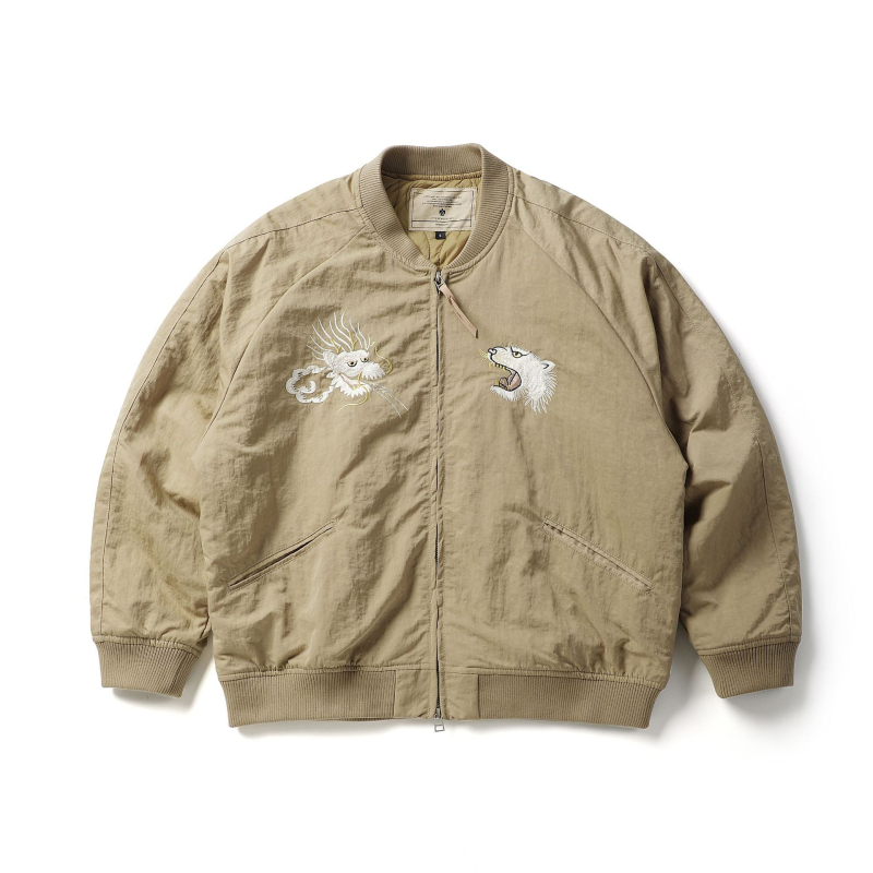 Jakna u japanskom workwear stilu, Yokosuka vez, baseball ovratnik, vodootporna, slobodan kroj