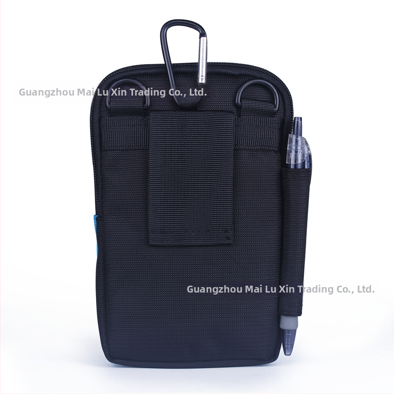 Унисекс поясна чанта за мобилен телефон за открито, спортна чанта от нейлон, дишаща, водоустойчива, износоустойчива, подплата нейлон