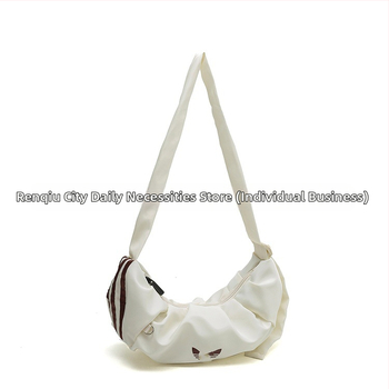 Нейлонова спортна чанта за рамо, проветряваща, унисекс, за спорт на открито, пролет 2025