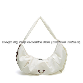 Нейлонова спортна чанта за рамо, проветряваща, унисекс, за спорт на открито, пролет 2025