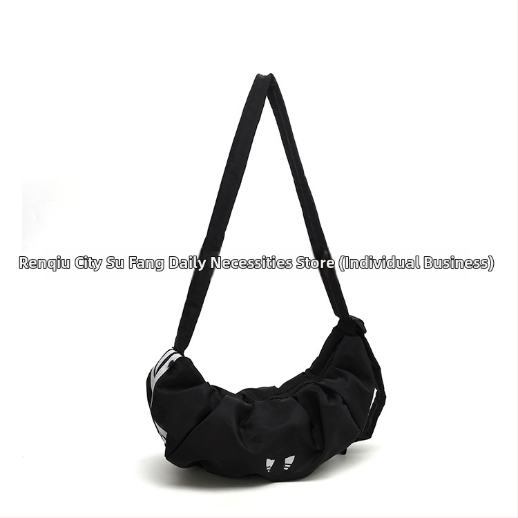 Нейлонова спортна чанта за рамо, проветряваща, унисекс, за спорт на открито, пролет 2025