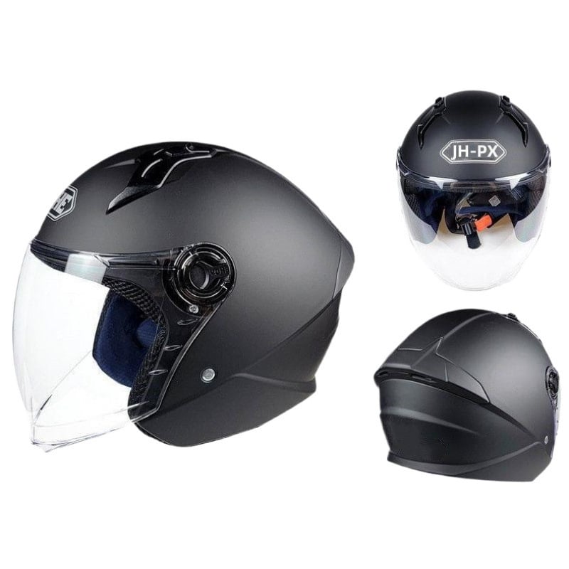 Cască de motocicletă electrică – demi-cască, potrivire universală, utilizare vară, certificare TCO99, personalizare disponibilă