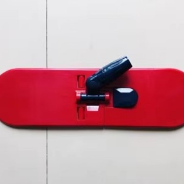 Isida mop plat pentru podea cu cap din fire de bumbac, tip praf din material textil, tijă din oțel inoxidabil