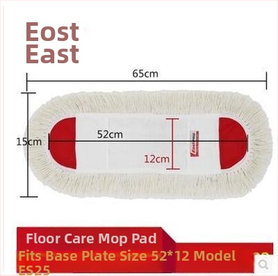 Isida mop plat pentru podea cu cap din fire de bumbac, tip praf din material textil, tijă din oțel inoxidabil